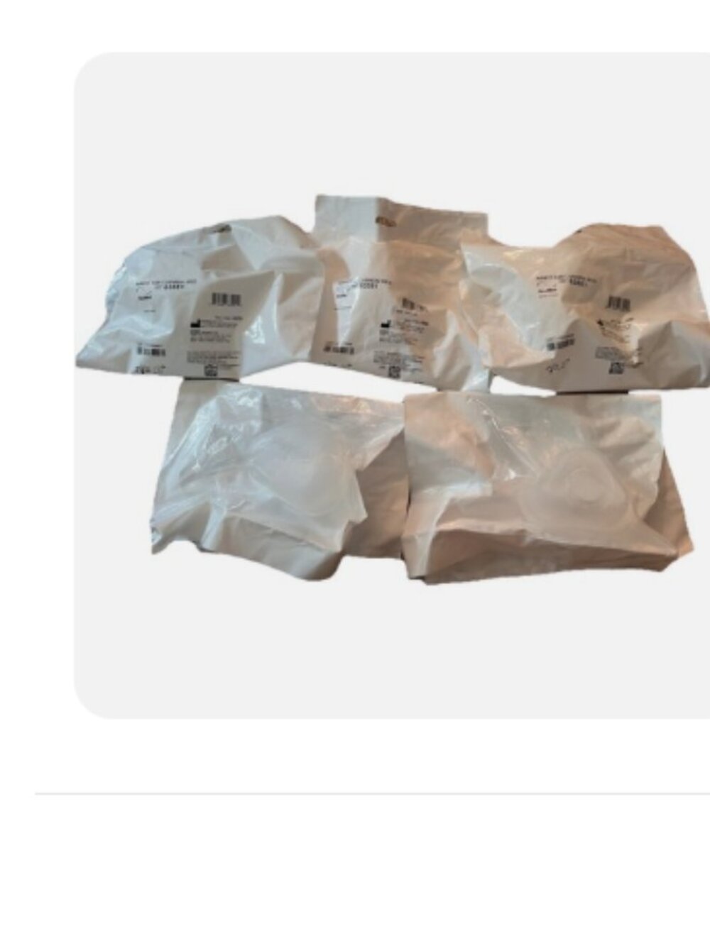 Lot of 5 ResMed 63551 AirFit N20 Replacement Nasal Cushion M MEDIUM Sealed NEW